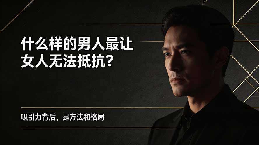 （19752期）付费文章：什么样的男人最让女人无法抵抗？